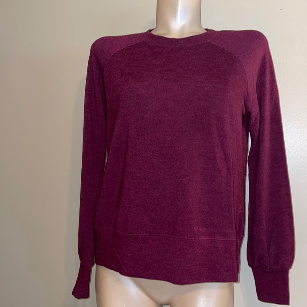 Sundry Burgundy Sweatshirt